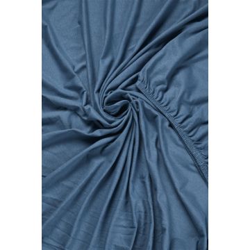 Beddinghouse Spannbettlaken Blau 180 x 200-220 cm