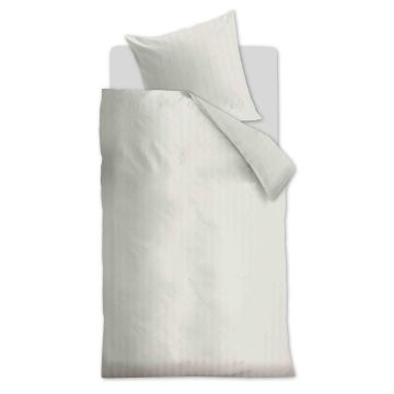 Beddinghouse Bettbezug Shine Weiß Uni Baumwolle Beddinghouse Bettbezug Shine Weiß Uni Baumwolle