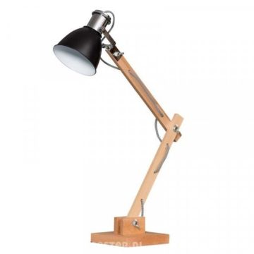ETH Craco Tischlampe Schwarz/Holz