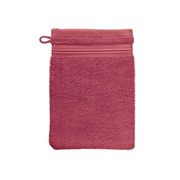 Beddinghouse Waschhandschuh Rot 16 x 22 cm