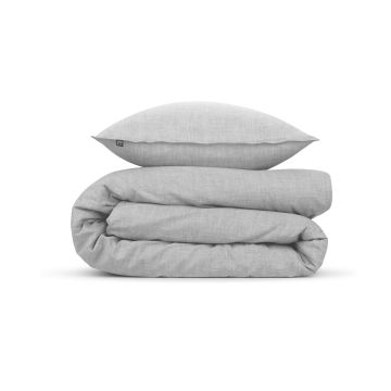 ZoHome Taubengrauer Bettbezug, Lino, 100 % Baumwolle ZoHome Taubengrauer Bettbezug, Lino, 100 % Baumwolle