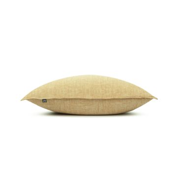 ZoHome Ocker-Gelber Kissenbezug, Linoleum, 100 % Baumwolle