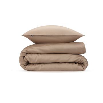 ZoHome Praline-Brown Bettbezug Satinado 100 % Baumwoll-Satin ZoHome Praline-Brown Bettbezug Satinado 100 % Baumwoll-Satin