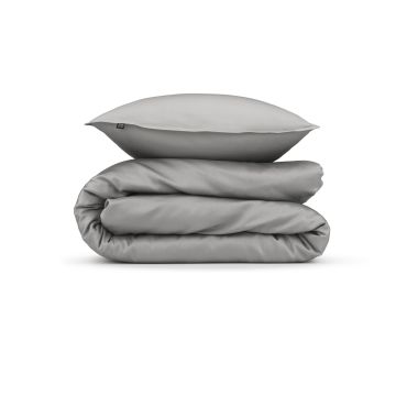 ZoHome Eisengrauer Bettbezug Satinado aus 100 % Baumwollsatin ZoHome Eisengrauer Bettbezug Satinado aus 100 % Baumwollsatin