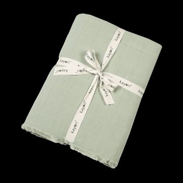 Kayori bedsprei Sapporo - Saliegroen Kayori bedsprei Sapporo - Saliegroen
