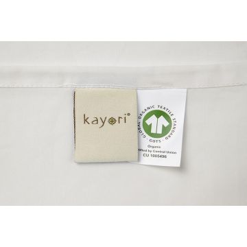 Kayori Shizu Bettlaken - Baumwollperkal- Silbergrau Kayori Shizu Bettlaken - Baumwollperkal- Silbergrau