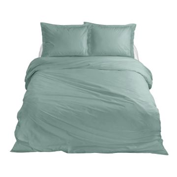 Bettbezug aus satinierter Baumwolle Ten Cate Premium Collection Mineral Mint Bettbezug aus satinierter Baumwolle Ten Cate Premium Collection Mineral Mint