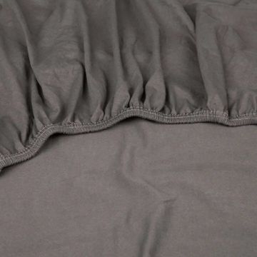 Kayori Shizu Topperhoeslaken stretch Jersey - Antracite Kayori Shizu Topperhoeslaken stretch Jersey - Antracite