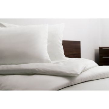 Hefel 100% Tencel Bettbezug + Kissenbezug Weiß Hefel 100% Tencel Bettbezug + Kissenbezug Weiß