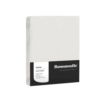 Bonnanotte Topper Jersey hoeslaken - Ecru Bonnanotte Topper Jersey hoeslaken - Ecru