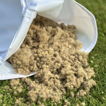 Hydrokörner aus biologischen Wollkörnern